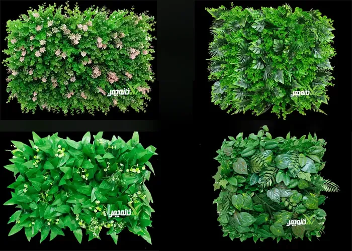 گیاهان مناسب برای گرین وال مصنوعی