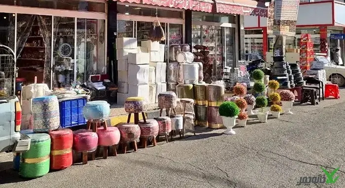 بازار گل مصنوعی صالح اباد