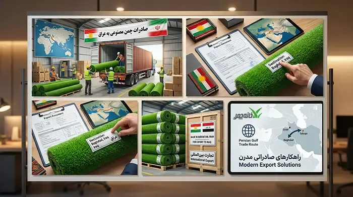 صادرات چمن مصنوعی به عراق از طریق کردستان